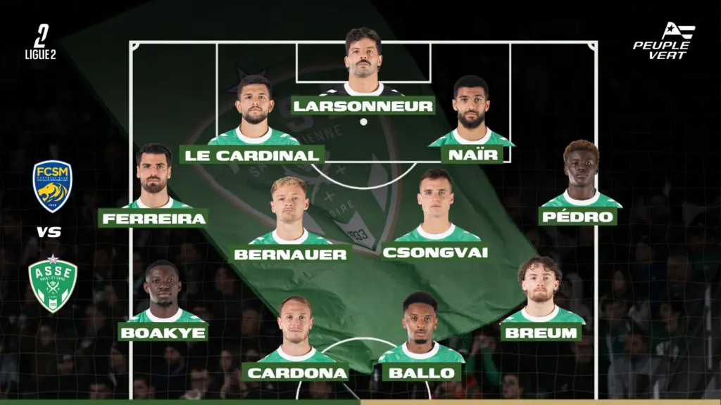 Sochaux - ASSE : Ian Cathro a choisi ses 11 hommes pour débuter