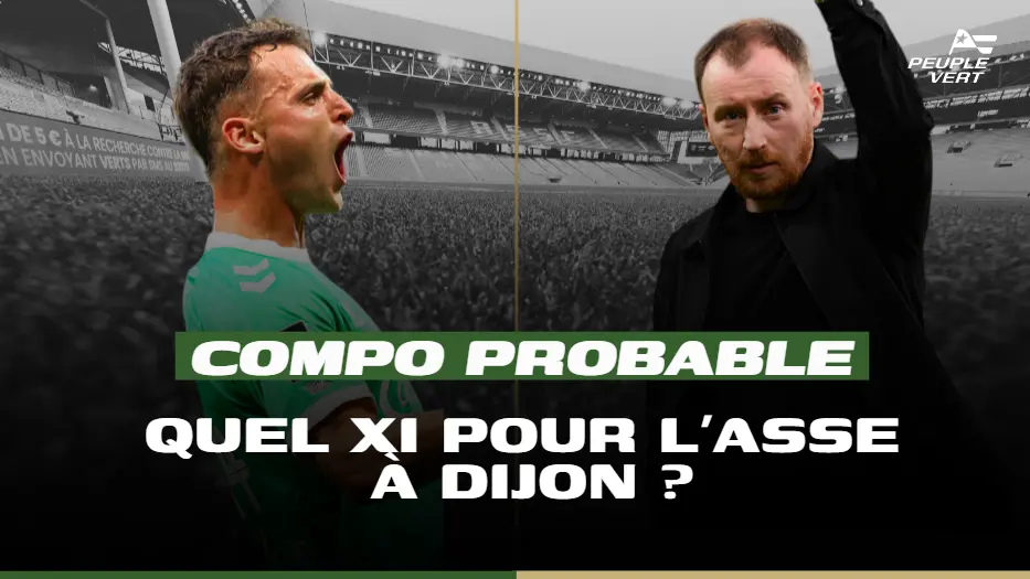 ASSE : Un changement majeur pour Cathro a Dijon