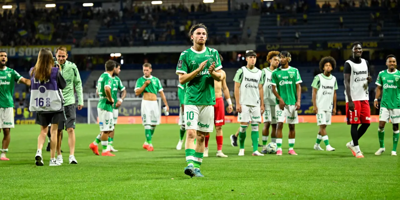 Sochaux-ASSE : Les notes de la r&eacute;dac&rsquo; et l&rsquo;homme du match !