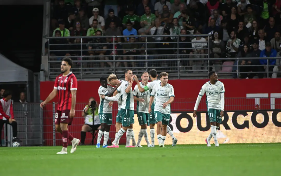 ASSE : Les 3 buts st&eacute;phanois contre Dijon