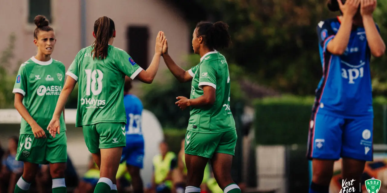 ASSE : Les Vertes terminent leur pr&eacute;paration par un succ&egrave;s contre Auxerre