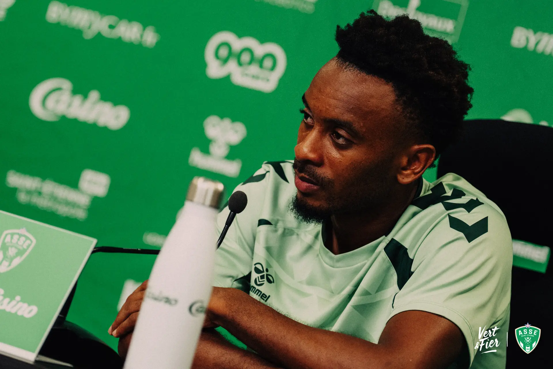 "Je vais tout donner pour faire partie de l'histoire de l'ASSE"