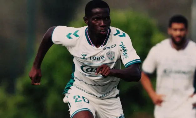 ASSE-Venise : Les Verts m&egrave;nent &agrave; la pause, le doubl&eacute; de Breum en images !
