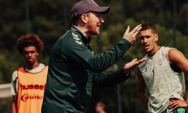 ASSE : une s&eacute;quence publi&eacute;e par le club r&eacute;v&egrave;le un vrai d&eacute;fi pour Cathro