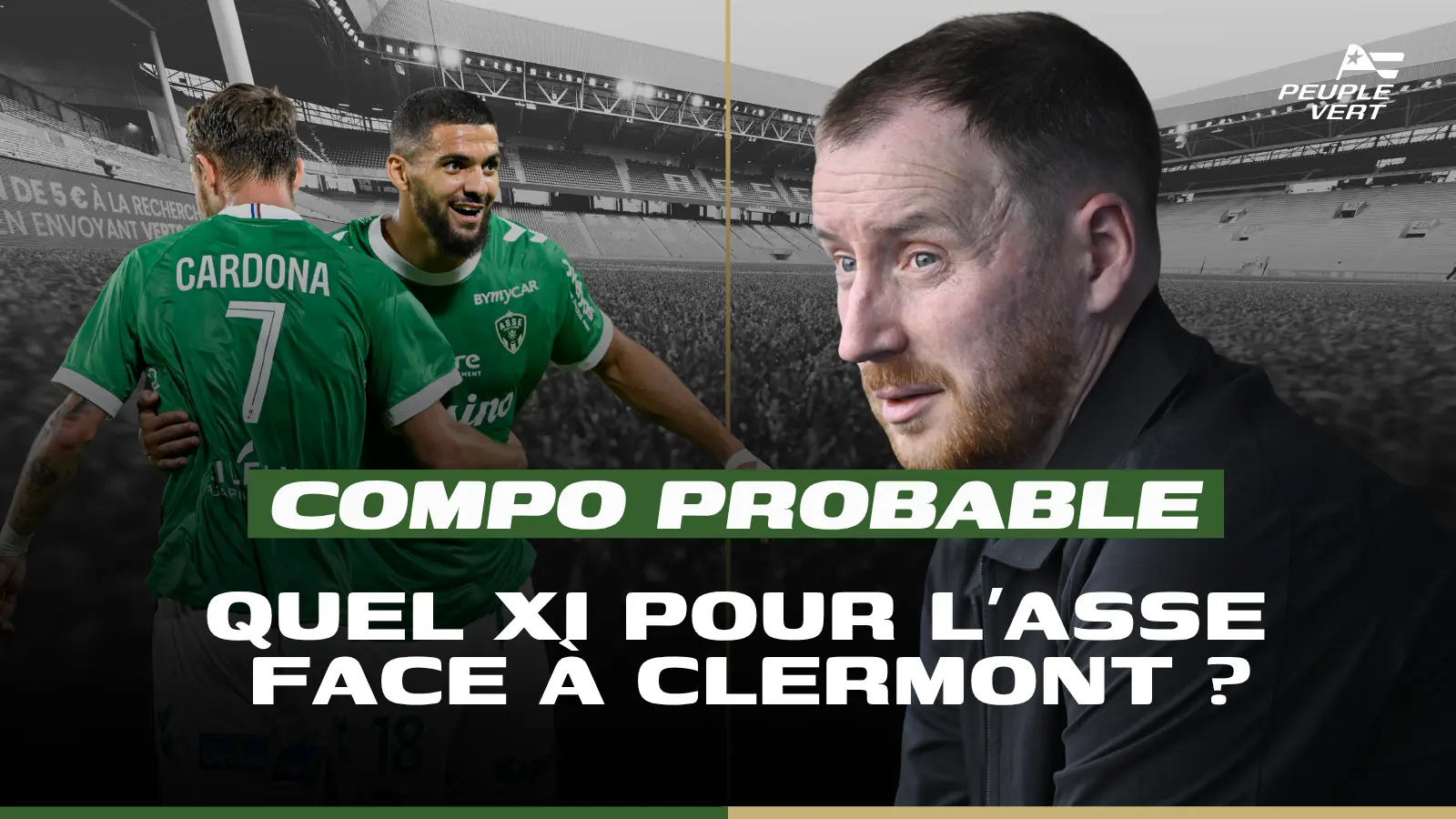 ASSE : la compo stéphanoise pour affronter Clermont