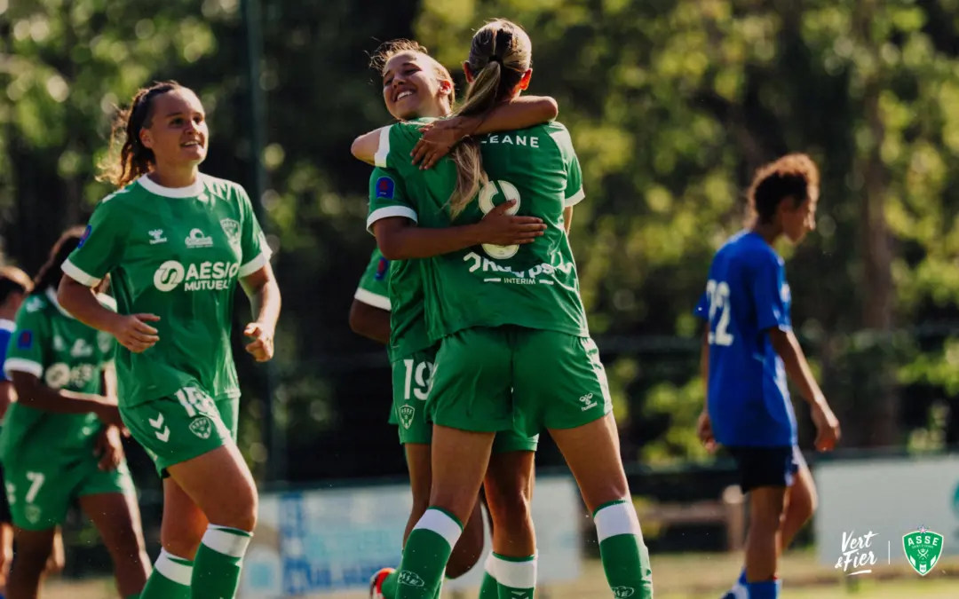 ASSE : Les Vertes encha&icirc;nent face &agrave; Grenoble