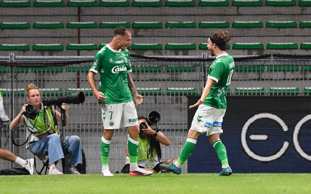 ASSE : deux Verts nomm&eacute;s pour le titre de joueur du mois d'ao&ucirc;t