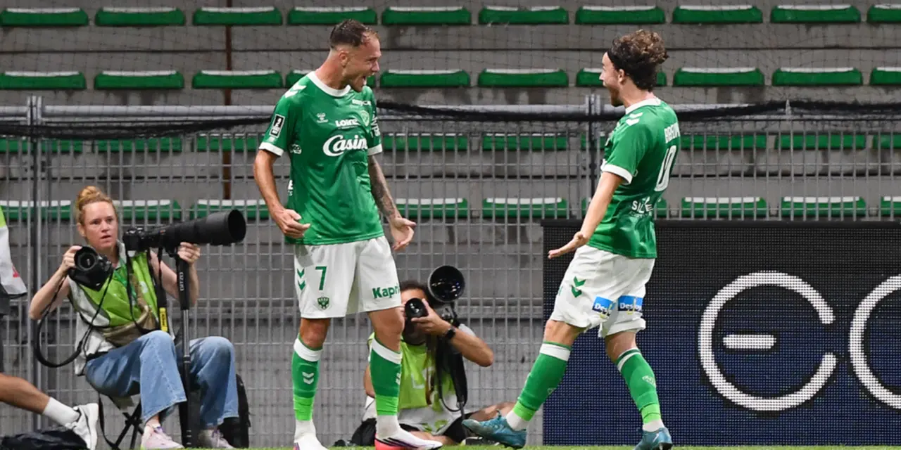 ASSE : deux Verts nomm&eacute;s pour le titre de joueur du mois d'ao&ucirc;t