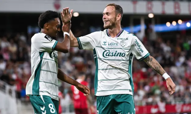Dijon-ASSE : les notes des supporters sont tomb&eacute;es