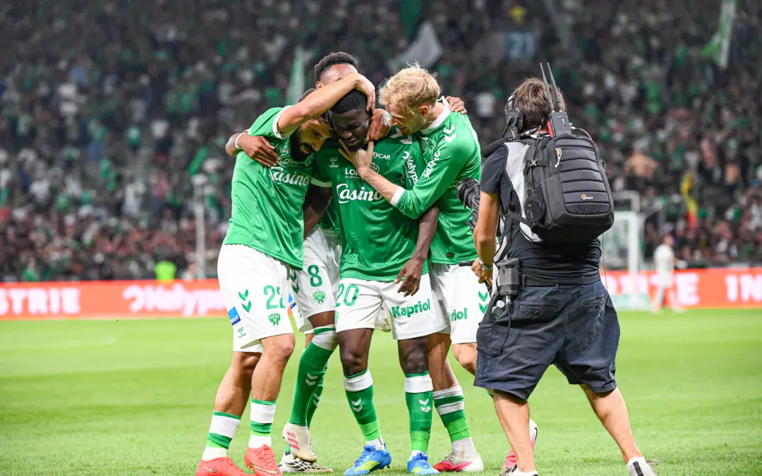ASSE-Montpellier : Les buts spectaculaires des Verts en images