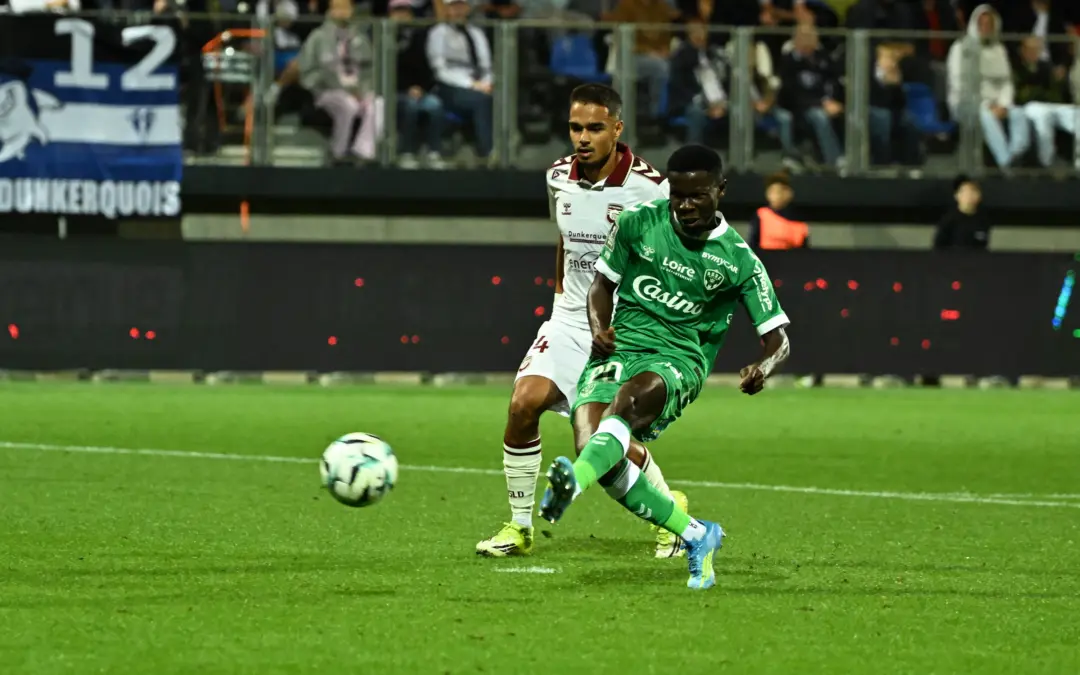 Dunkerque fait tomber l'ASSE avec brio