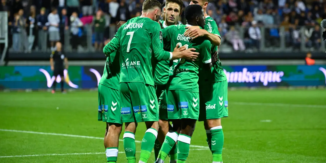 ASSE : Les Tops et Flops St&eacute;phanois face &agrave; Dunkerque
