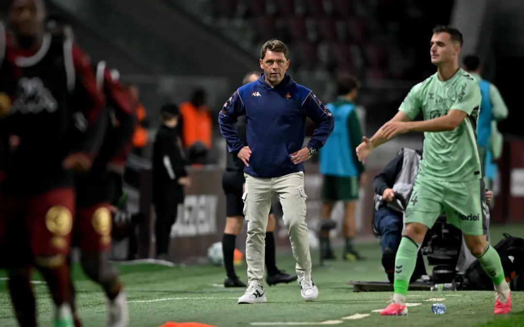 ASSE : Luc Holtz lance une lourde insinuation sur les Verts et l'arbitrage
