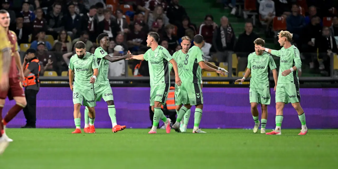ASSE : Les Tops et Flops du match face au FC Metz