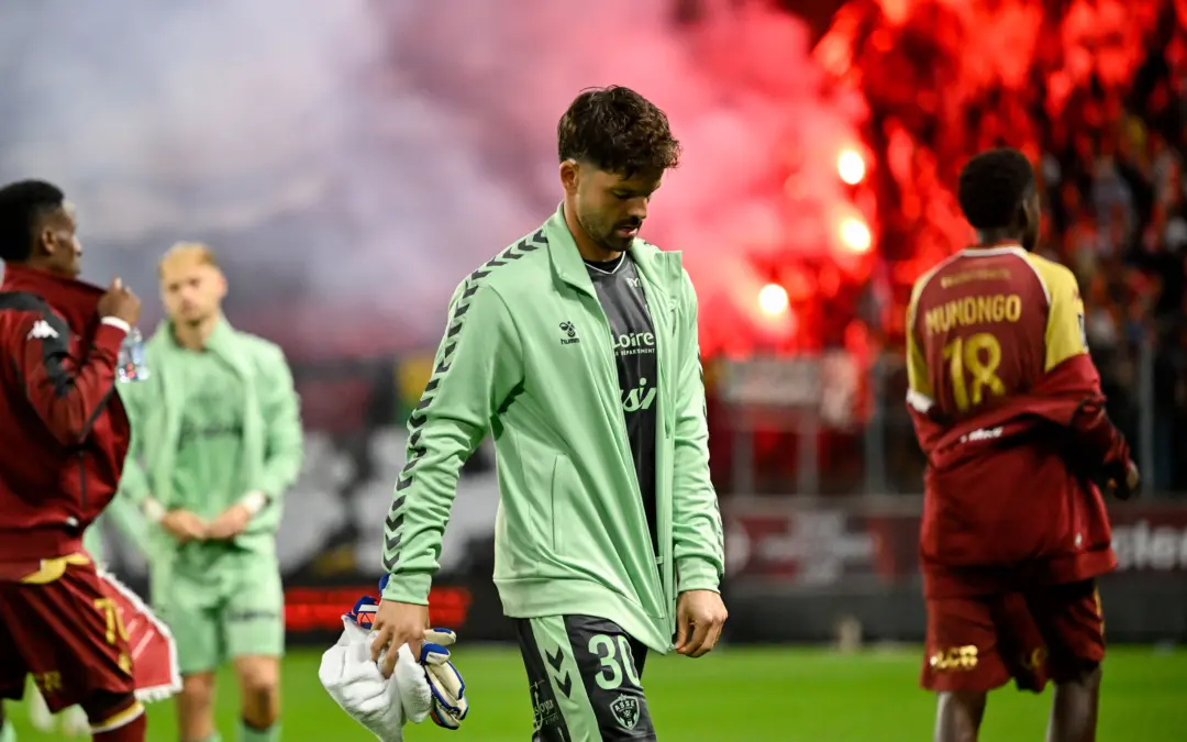 ASSE : Gautier Larsonneur encore sanctionn&eacute; apr&egrave;s Metz