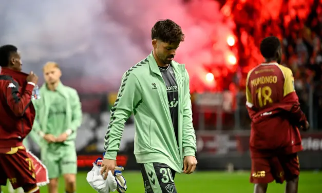 ASSE : Gautier Larsonneur encore sanctionn&eacute; apr&egrave;s Metz